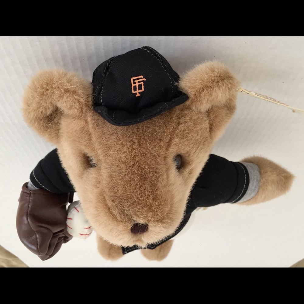 San Francisco SF Giants MLB Black Uniform 16” Bear - Picture 3 of 6